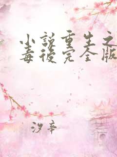 小说重生之将门毒后完全版