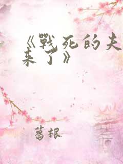 《战死的夫君回来了》