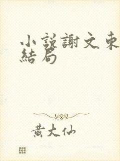 小说谢文东最后结局