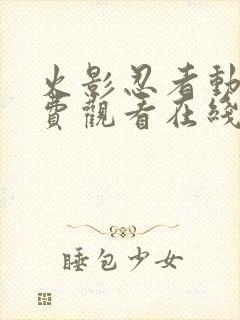 火影忍者动漫免费观看在线看