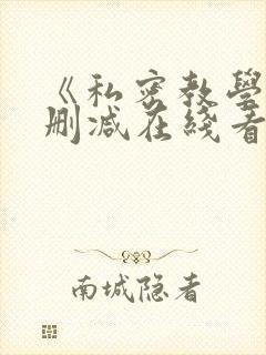 《私密教学》无删减在线看