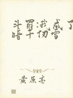 斗罗:我成了黑暗千仞雪