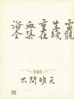 浴血重生电视剧全集在线观看