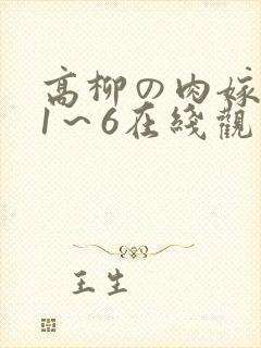高柳の肉嫁动漫1～6在线观看