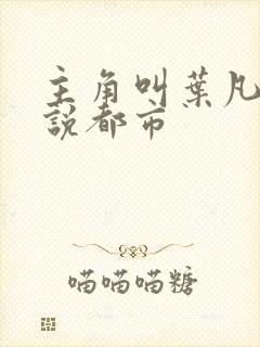 主角叫叶凡的小说都市