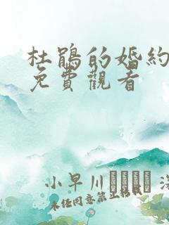 杜鹃的婚约在线免费观看