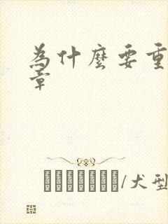 为什么要重生讲章