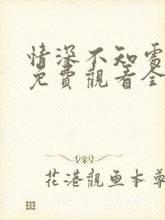 情深不知处短剧免费观看全集高清