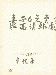 妻子6免费完整版高清韩剧观看