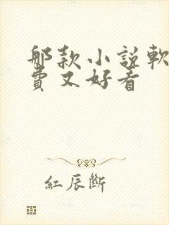 那款小说软件免费又好看