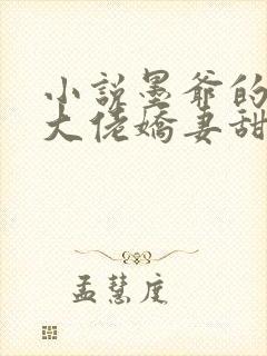 小说墨爷的团宠大佬娇妻甜又软