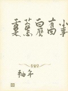 舌苔白有小疙瘩是怎么回事