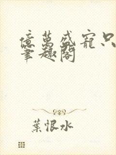 亿万盛宠只为你笔趣阁