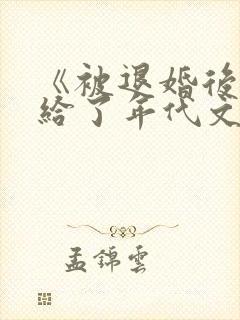 《被退婚后我嫁给了年代文大佬》