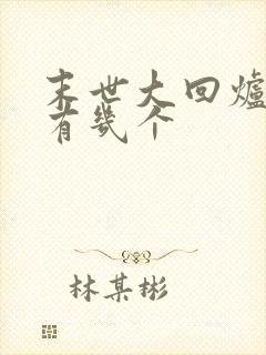 末世大回炉女主有几个