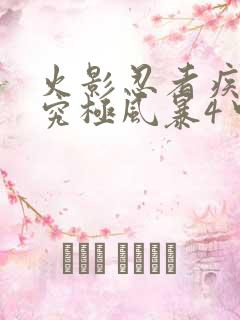 火影忍者疾风传究极风暴4中文