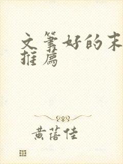 文笔好的末世文推荐