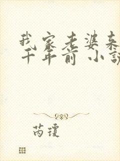 我家老婆来自一千年前 小说免费