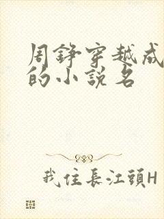 周铮穿越成太子的小说名