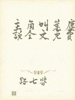 主角叫叶尘的小说全文免费阅读