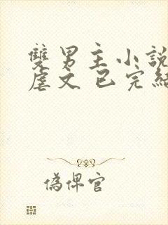 双男主小说推文虐文 已完结