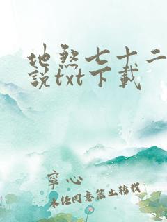 地煞七十二变小说txt下载