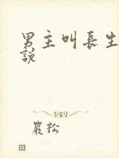 男主叫长生的小说