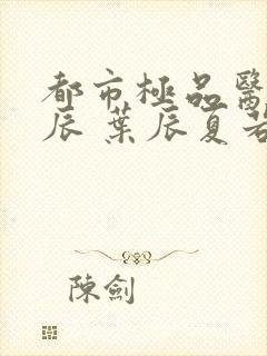 都市极品医神叶辰 叶辰夏若雪