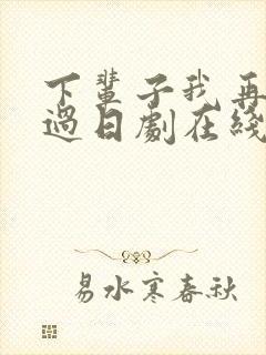 下辈子我再好好过日剧在线观看