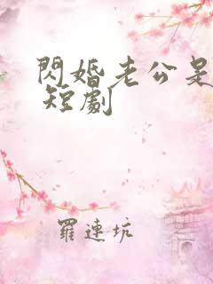 闪婚老公是豪门 短剧