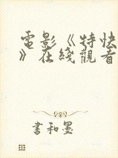 电影《特快列车》在线观看