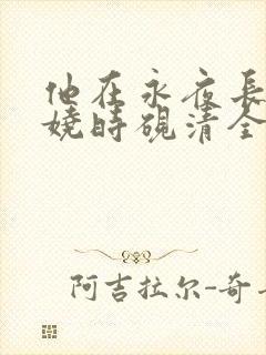 他在永夜长眠苏娆时砚清全集阅读