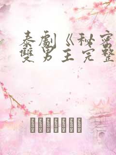 泰剧《秘密爱》双男主完整版