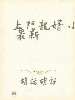 上门龙婿 小说 最新