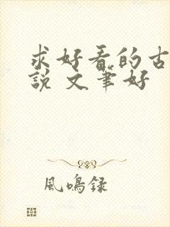 求好看的古言小说 文笔好