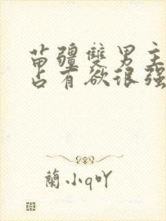 苗疆双男主病娇占有欲很强的小说