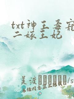 txt神王毒宠二嫁王妃