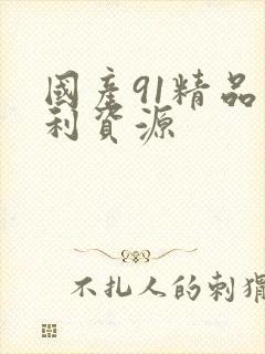 国产91精品福利资源