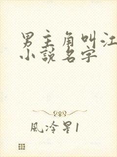 男主角叫江盛的小说名字