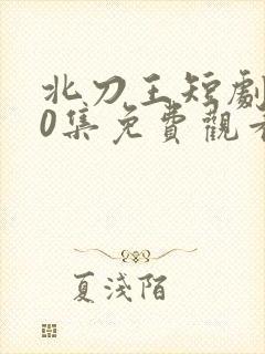 北刀王短剧140集免费观看视频