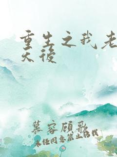 重生之我老婆是天后