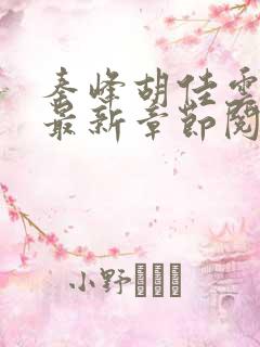 秦峰胡佳云正版最新章节阅读免费