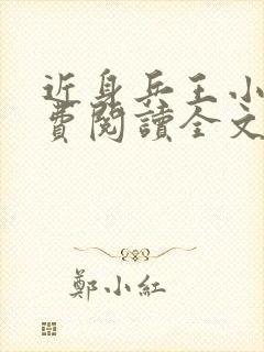 近身兵王小说免费阅读全文