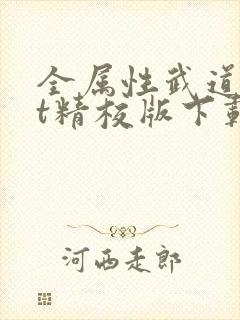 全属性武道txt精校版下载