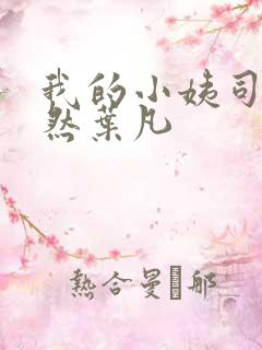 我的小姨司空嫣然叶凡