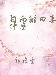 日向雏田喜欢吃什么