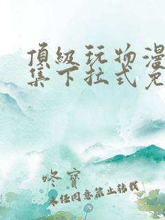 顶级玩物漫画全集下拉式免费观看