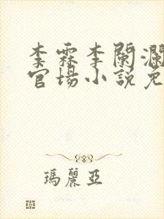 李霖李阑澜巅峰官场小说免费阅读