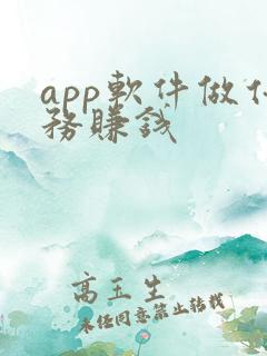 app软件做任务赚钱
