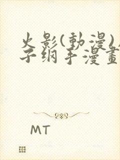 火影(动漫)片子纲手漫画